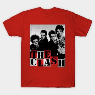 The Clash-Vintage Potrait T-Shirt